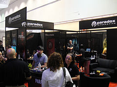 E3 2011 - Paradox Interactive booth (5822671036).jpg