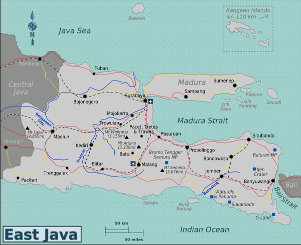 Daftar Sungai Di Jawa Timur Wikipedia Bahasa Indonesia