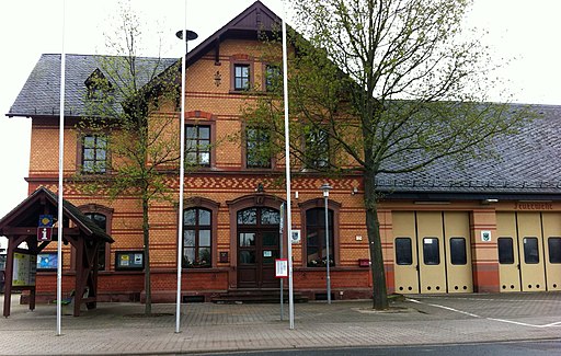 Ehemaliges Bahnhofsgebäude Dittelsheim Heßloch