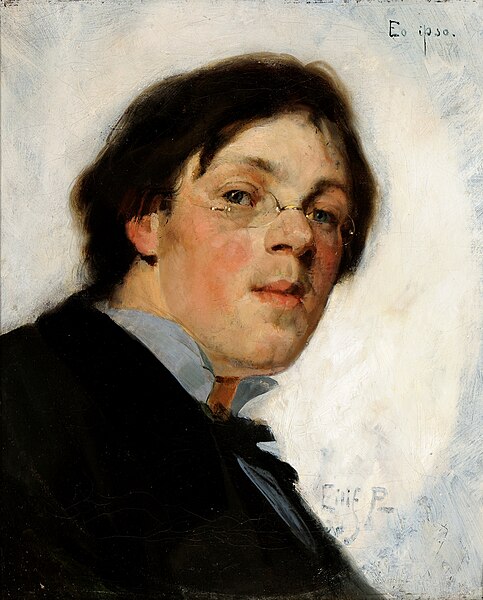 File:Eilif Peterssen - Self-portrait - LKM.000222 - Lillehammer Kunstmuseum.jpg