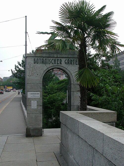 Entrance to the Botanic Garden