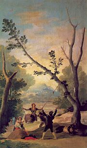 Vignette pour El columpio (Goya, 1787)