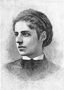 Emma Lazarus, c. 1872