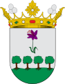 Fiore di zafferano nello stemma di Alborea, Spagna