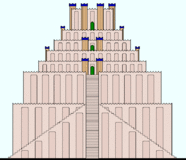 Зиккурат Этеменанки. VII в. до н. э. Реконструкция