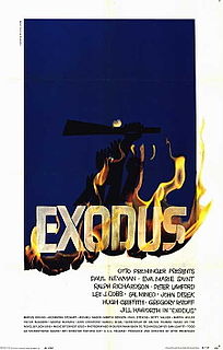 <i>Exodus</i> (1960 film) 1960 movie about the founding of the state of Israel