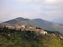 Skyline of Fara in Sabina