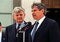 Avec Paul Wolfowitz, le 19 septembre 2001 au Pentagone