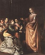 1, Herrera, The Apparition of Saint Catherine to the Family of Saint Bonaventure, Bob Jones University, Greenville, USA
