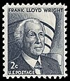 Frank Lloyd Wright, 1966 FrankLloydWright1966USstamp.jpg