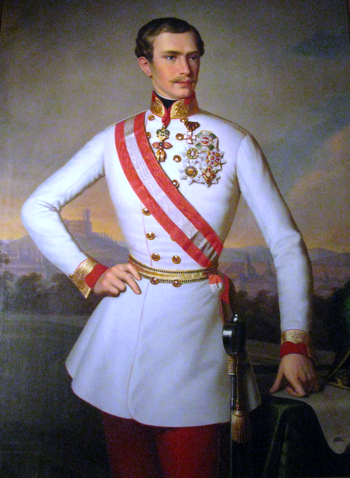 Franz Joseph I of Austria 1855