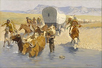 The Emigrants, 1902, olej na płótnie