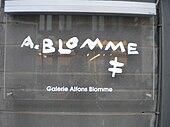 signature d'Alfons Blomme