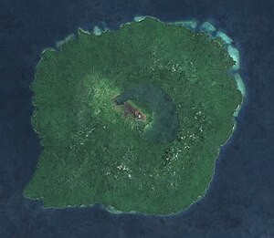 Satellitenbild der Insel