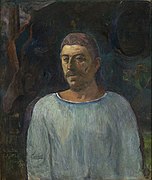 Autorretrato cerca del Gólgota, 1896.