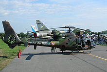 Gazelle Viviane dell'Esercito francese (Armée de Terre) al Radom Air Show del 2005