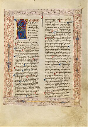 Getty Ms. Ludwig XV 13 01r - Fiore dei Liberi - Decorated Text Page - Google Art Project.jpg