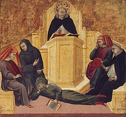 St. Thomas Aquinas Confounding Averroës
