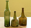 Flaschen des 17. bis 19. Jahrhunderts der Glashütte Klein Süntel