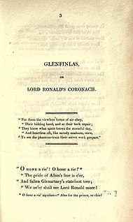 Glenfinlas (poem)