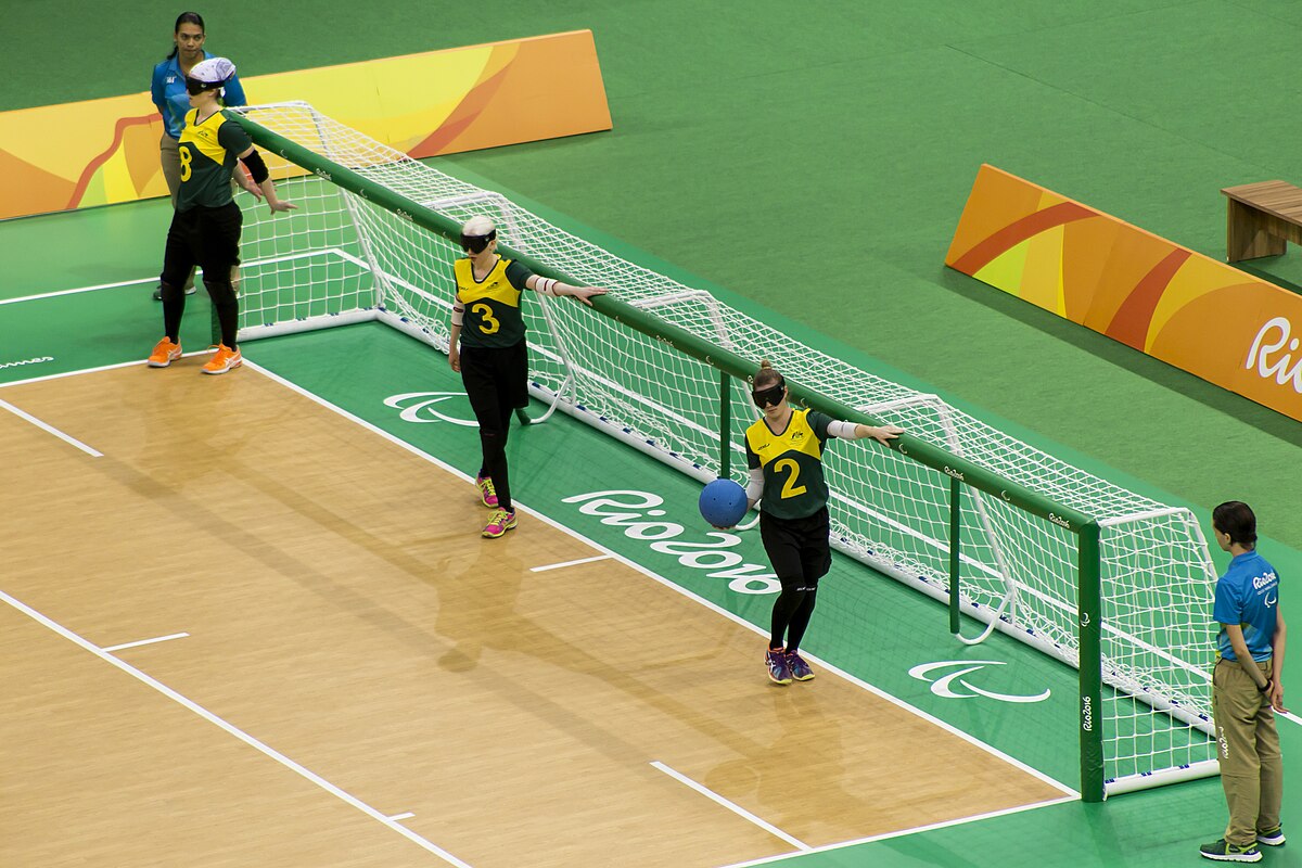 File Goalball Jpg Wikimedia Commons