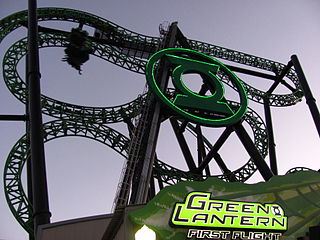 Green Lantern: First Flight (roller coaster) Defunct steel roller coaster