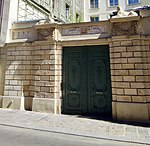 Entrance of the Hôtel de Villette (Paris), unknown date, unknown architect