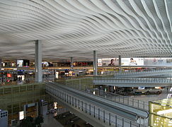 SkyPlaza at the Hong Kong International Airport Terminal 2 ceiling