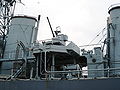 Canadian Boffin mounting on HMCS Haida
