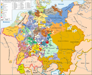 האימפריה הרומית הקדושה בשנת 1648