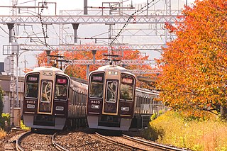 <span class="mw-page-title-main">Hankyu Kyoto Main Line</span> Japanese railway line