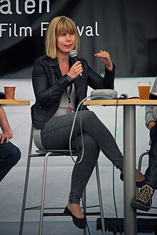 Norwegian filmmaker Hanne Larsen. Norwegian women continue to make progress in traditionally male-dominated fields. Hanne Larsen.jpg