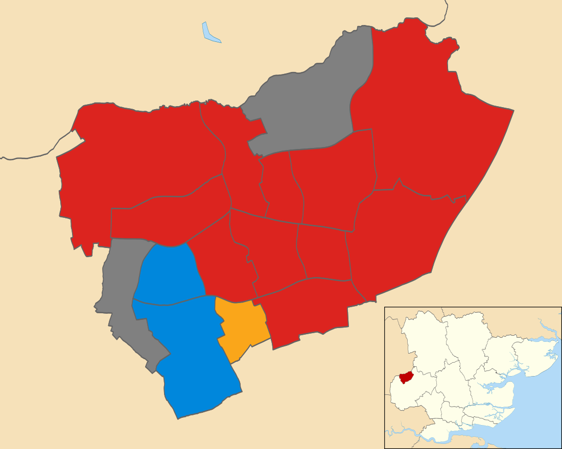 1992 Harlow District Council election