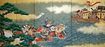 Heike Monogatari - Vanguard at Uji River (Watanabe Art Museum).jpg