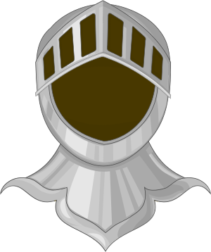 Helm of a Baronet or Knight in British Heraldry.svg