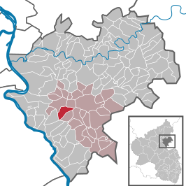 Kaart van Himmighofen