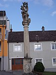 Figure shrine St.  Florian