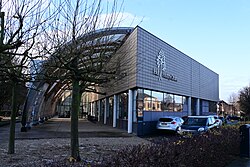 The Hull History Centre in Kingston upon Hull, as viewed from Freetown Way.