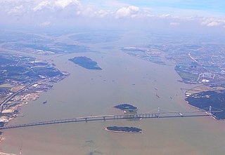 <span class="mw-page-title-main">Humen</span> Strait in Guangdong, China