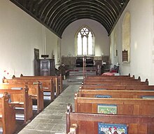 Hyssington Church, Montgomeryshire, Interior Hyssington Church 01.JPG