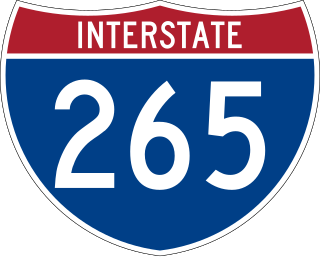 <span class="mw-page-title-main">Interstate 265 (Tennessee)</span> Former Interstate Highway in Nashville, Tennessee, United States