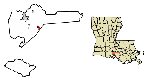 File:Iberia Parish Louisiana Incorporated and Unincorporated areas Jeanerette Highlighted.svg