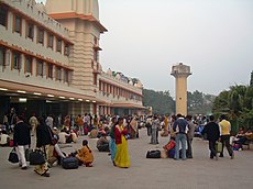 India - Varanasi - 039 - coming and going and waiting at the train station (2146294009).jpg