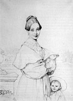 Thumbnail for File:Ingres - Mme Victor Baltard &amp; sa fille Paule.jpg