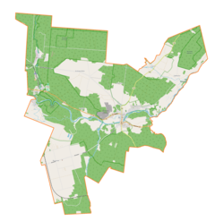 Mapa lokalizacyjna gminy Inowłódz