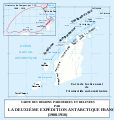 Route of Pourquoi-Pas in the Antarctic (second French Antarctic expedition, led by Charcot)