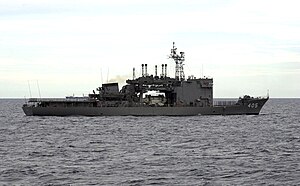 JS Chiyoda (AS-405) in the South China Sea, -6 Oct. 2000 a.jpg