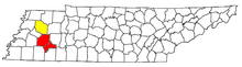 Location of the Jackson-Humboldt CSA and its components: .mw-parser-output .legend{page-break-inside:avoid;break-inside:avoid-column}.mw-parser-output .legend-color{display:inline-block;min-width:1.25em;height:1.25em;line-height:1.25;margin:1px 0;text-align:center;border:1px solid black;background-color:transparent;color:black}.mw-parser-output .legend-text{}  Jackson Metropolitan Statistical Area
  Humboldt Micropolitan Statistical Area