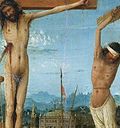 Jan van Eyck, Crucifixion and Last Judgement diptych, c. 1430–40