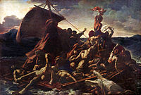 Théodore Géricault, Das Floß der Medusa, 1818 - 1819.